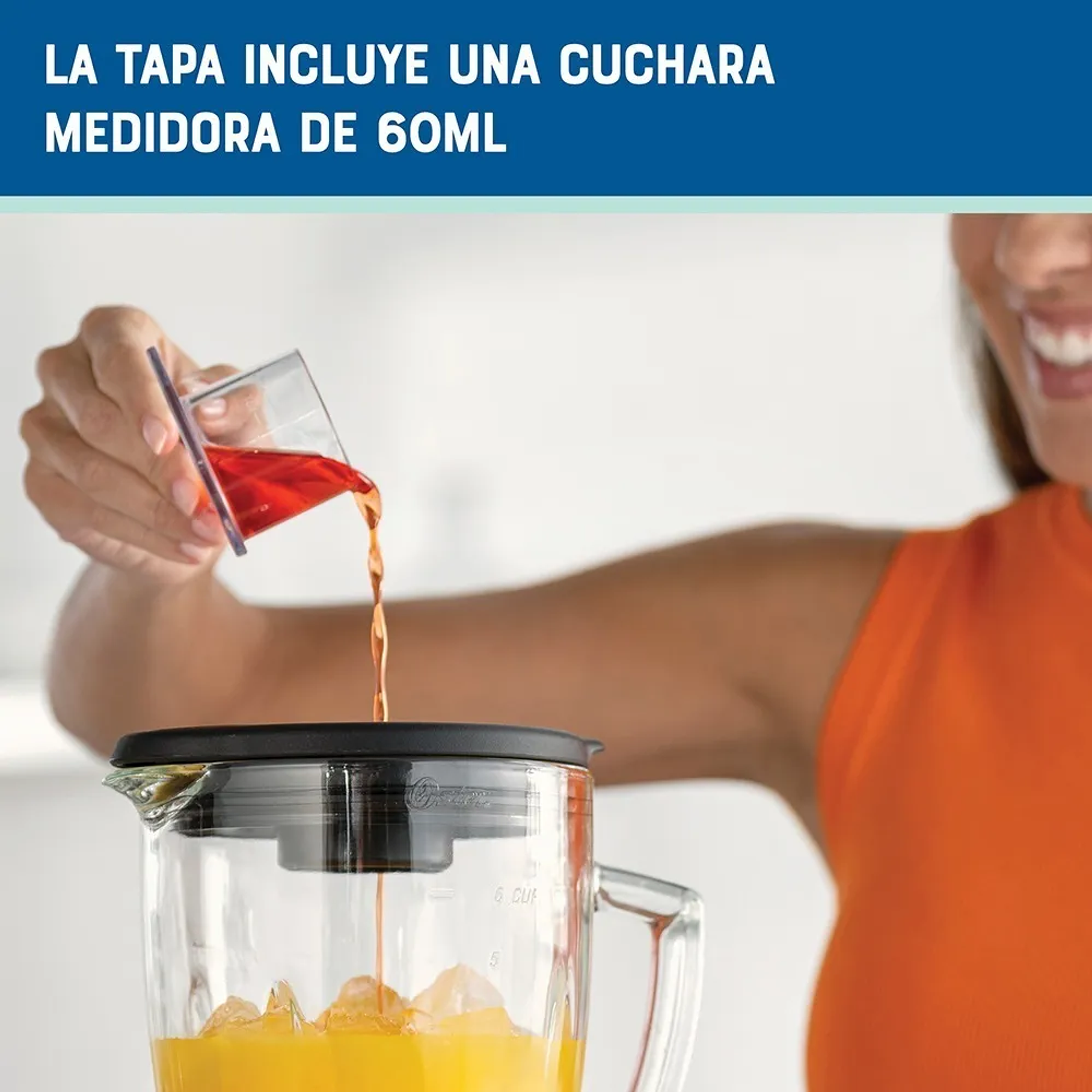 Licuadora Oster® Reversible Vaso Blendngo Blstpyg1310rbg Color Rojo 2