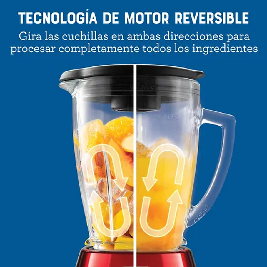 Licuadora Oster® Reversible Vaso Blendngo Blstpyg1310rbg Color Rojo 6