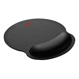 Mouse Pad gamer Genius G-WMP 100 de tela 23cm x 25cm x 2.5cm negro
