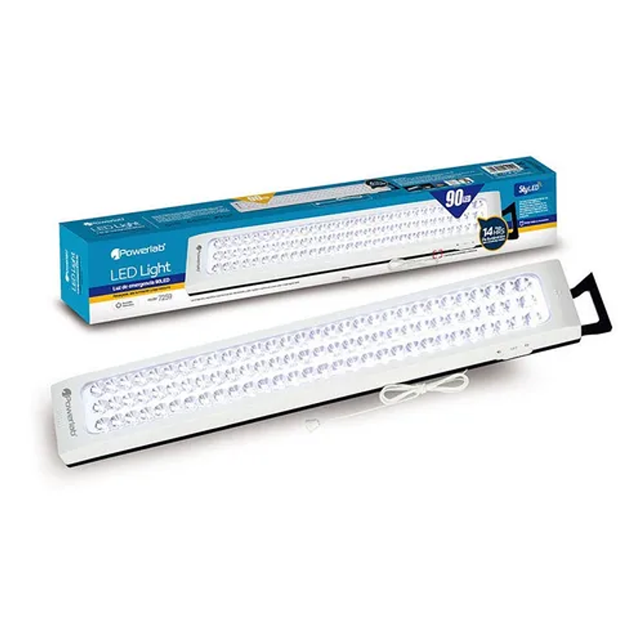 Lámpara de emergencia Powerlab 7259 LED con batería recargable 5W blanco 4