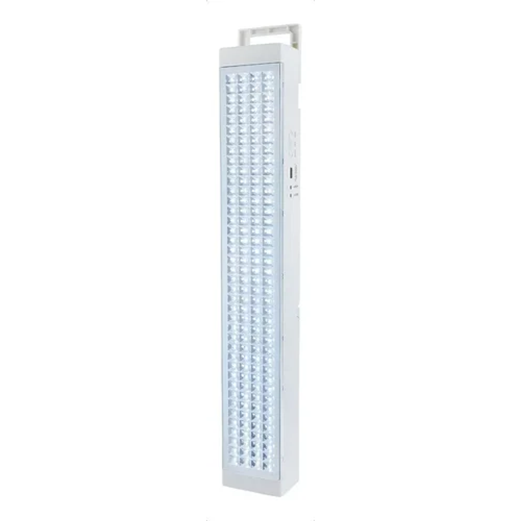 Lampara Powerlab Lampara De Emergencia 160 Led - Color Blanco 7261 Mlab Recargable 24Hrs  3