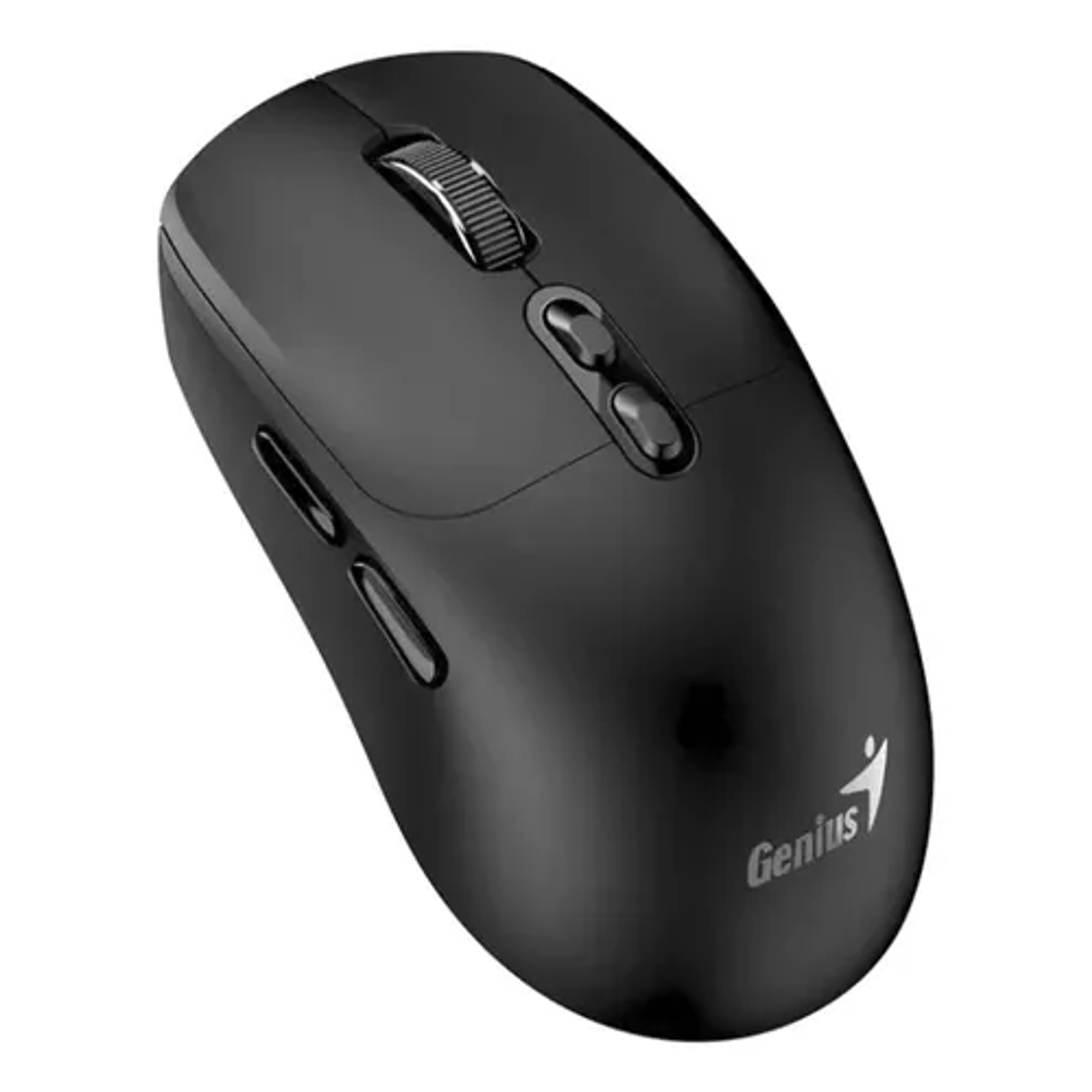 Mouse Inalámbrico Genius Nx-8080s Bt Negro AI Copilot 7 Botones Silencioso  2