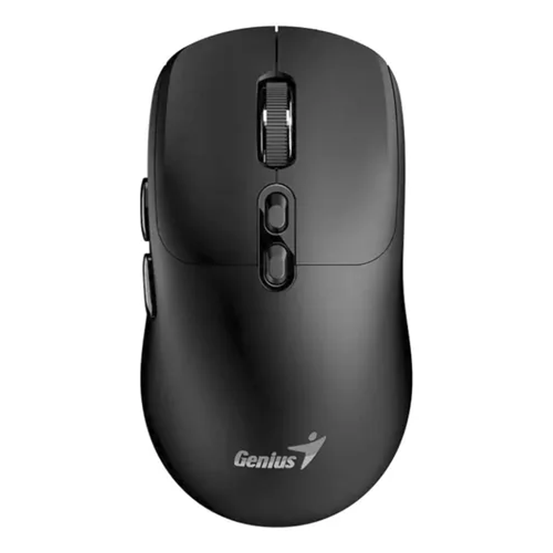 Mouse Inalámbrico Genius Nx-8080s Bt Negro AI Copilot 7 Botones Silencioso  1