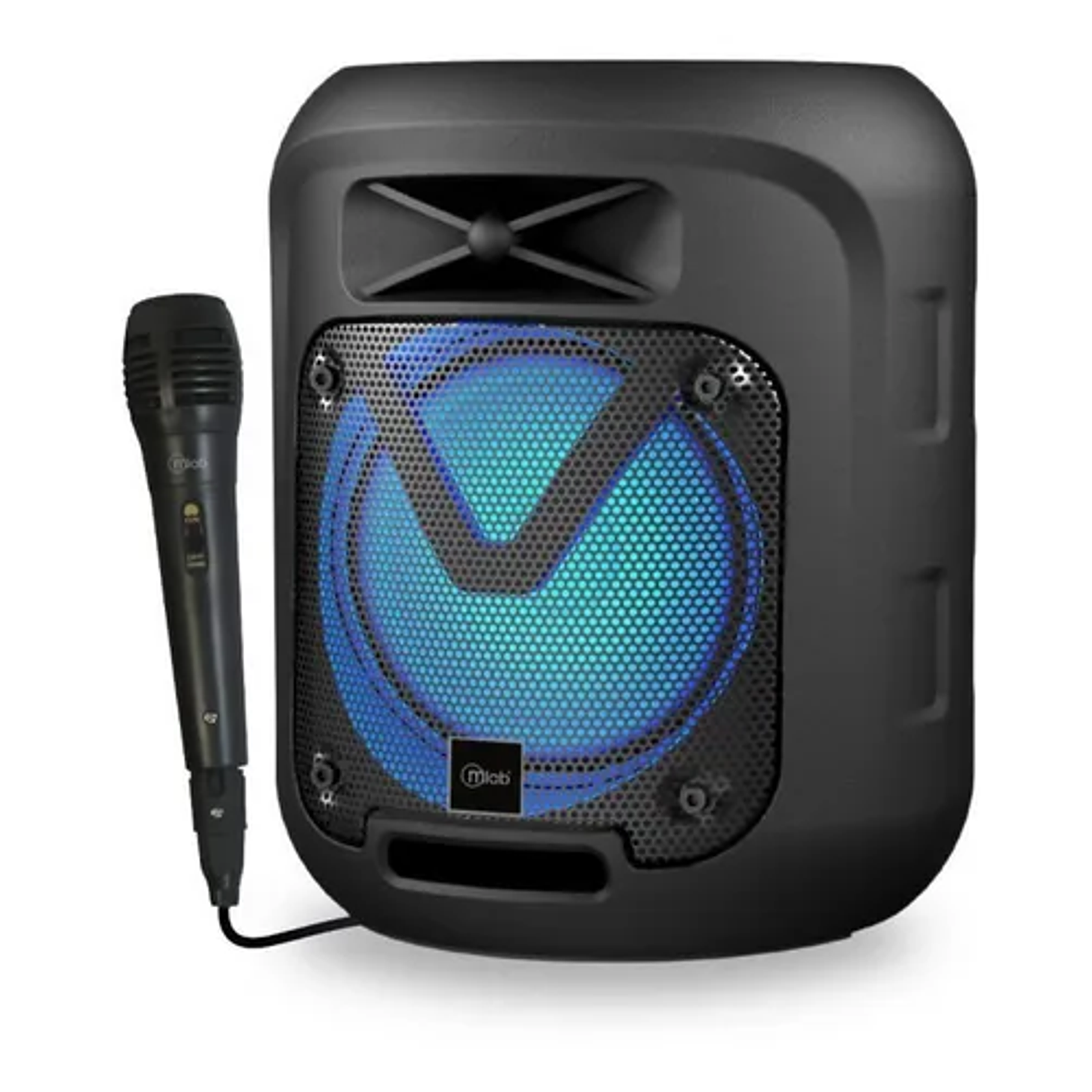 Parlante Mlab Lilboy Portable Karaoke Tws Bluetooth Negro Colores RGB 4
