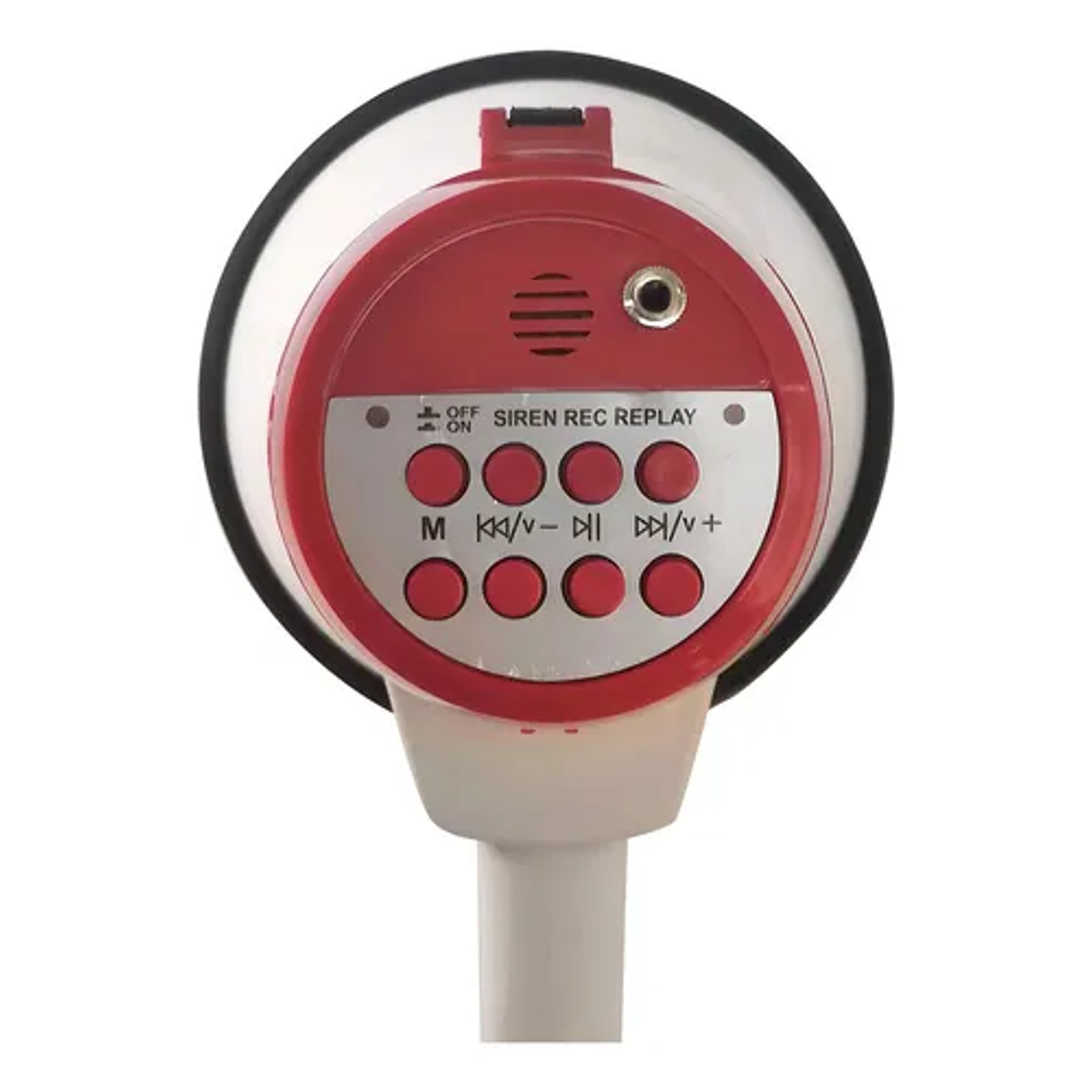 Megáfono Mlab 25w Sirena Graba Voz Recargable 500m - 7292  3