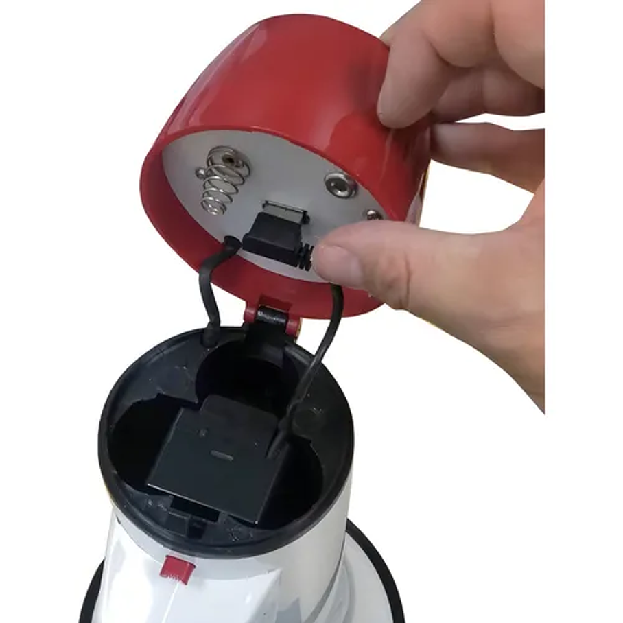 Megáfono Mlab 25w Sirena Graba Voz Recargable 500m - 7292  4