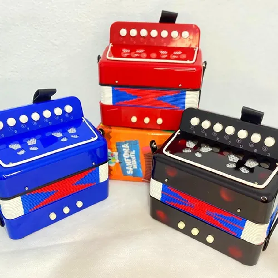 Acordeón De Niños 7 Notas Nutech Semi Profesional Para Niños  5