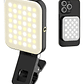 Lampara De Relleno Para Celulares Led Luz Blanca W80 Pinza Video Selfie Led Recargable Msafe Magnético Luz Blanco Relleno Para Fotografías Selfies - Miniatura 1