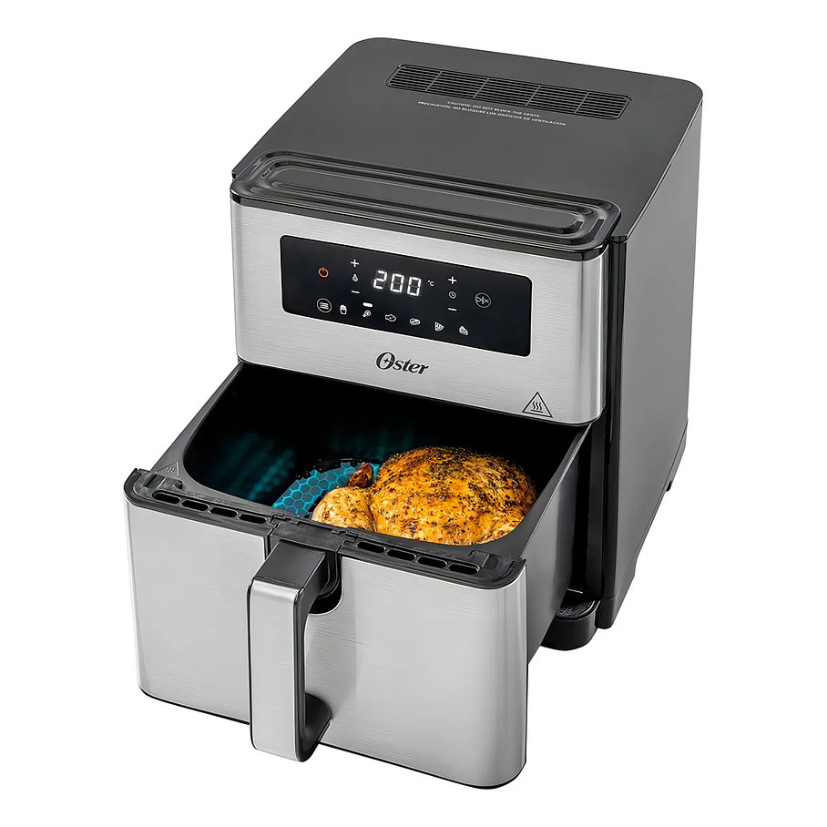 Freidora De Aire Digital Oster® Con Capacidad De 9l CKSTAF90 Color Gris oscuro Acero Inoxidable 2