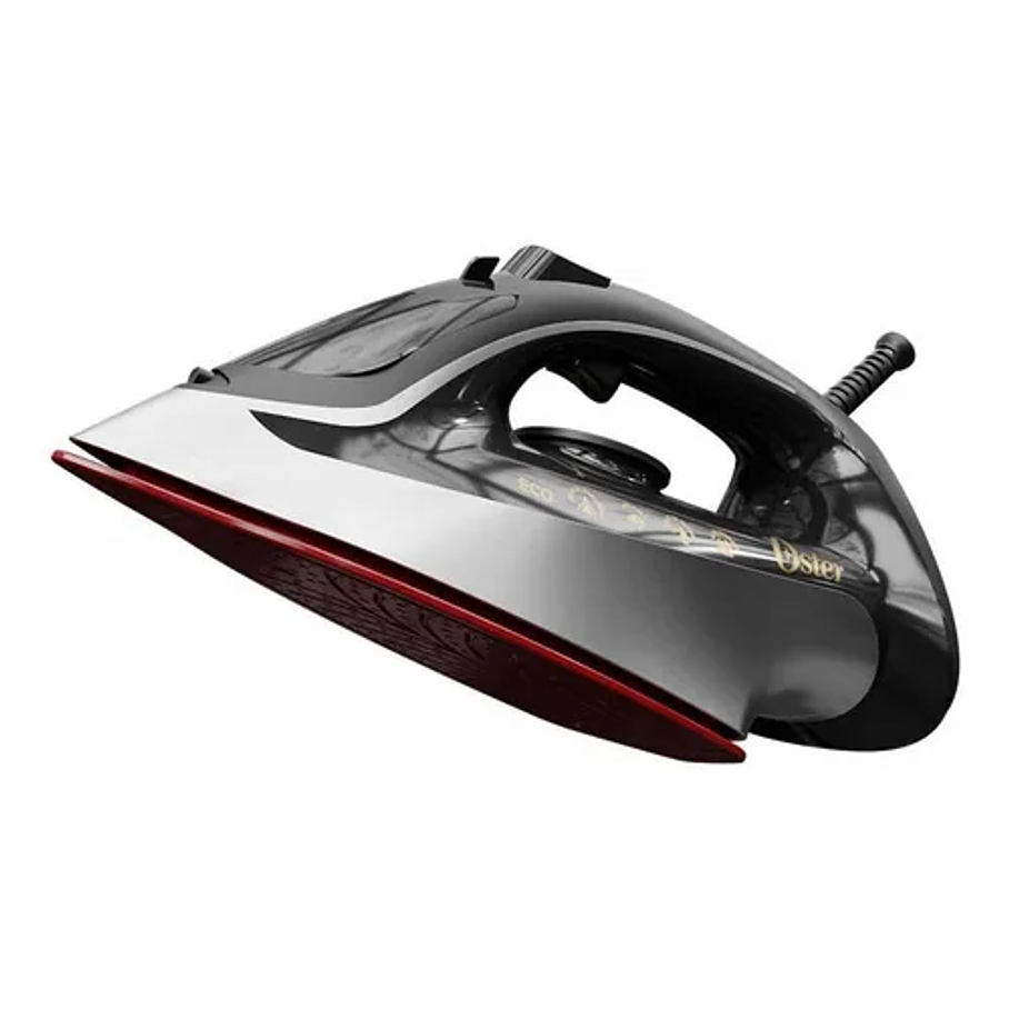 Plancha De Vapor Oster® Con Tecnología Aerocerámica GCSTAC69 Color Gris Cable Giratorio 1