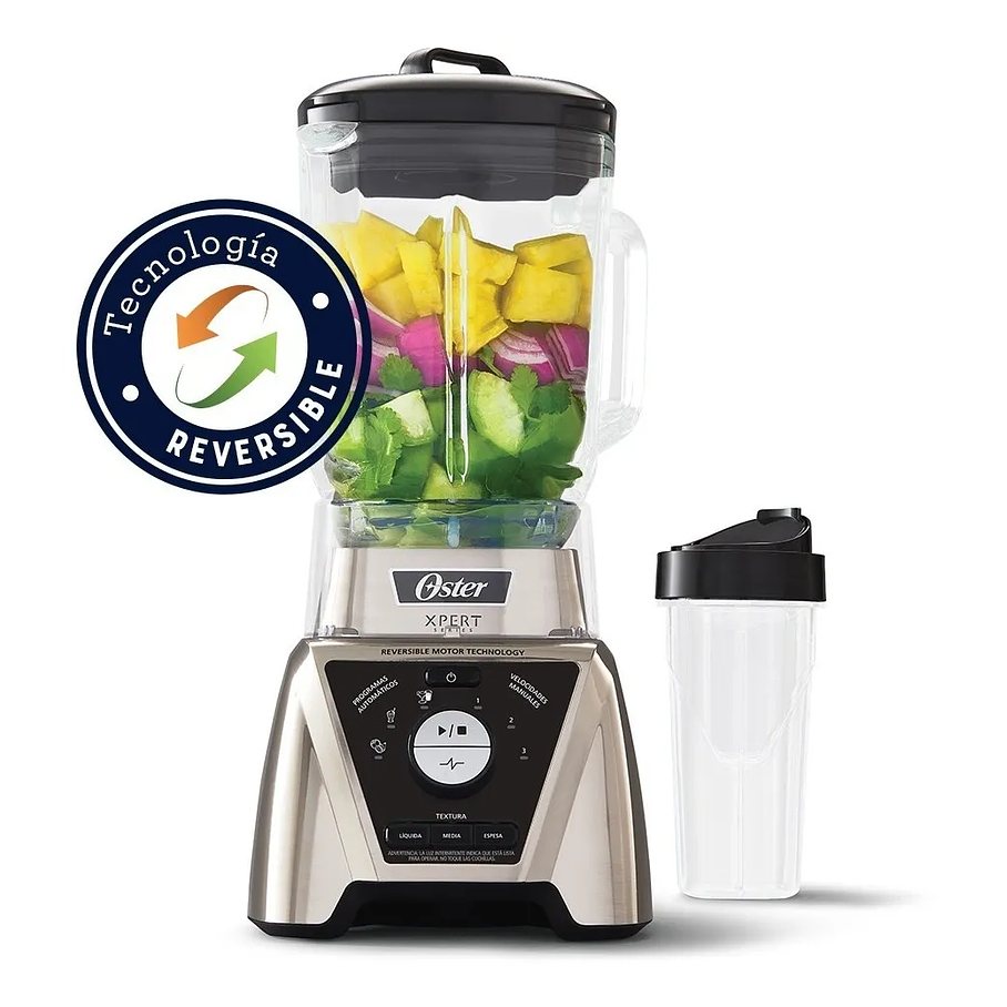 Licuadora Xpert Series Niquelada Control De Textura Blst3bcpg Color Plateado Oster 2