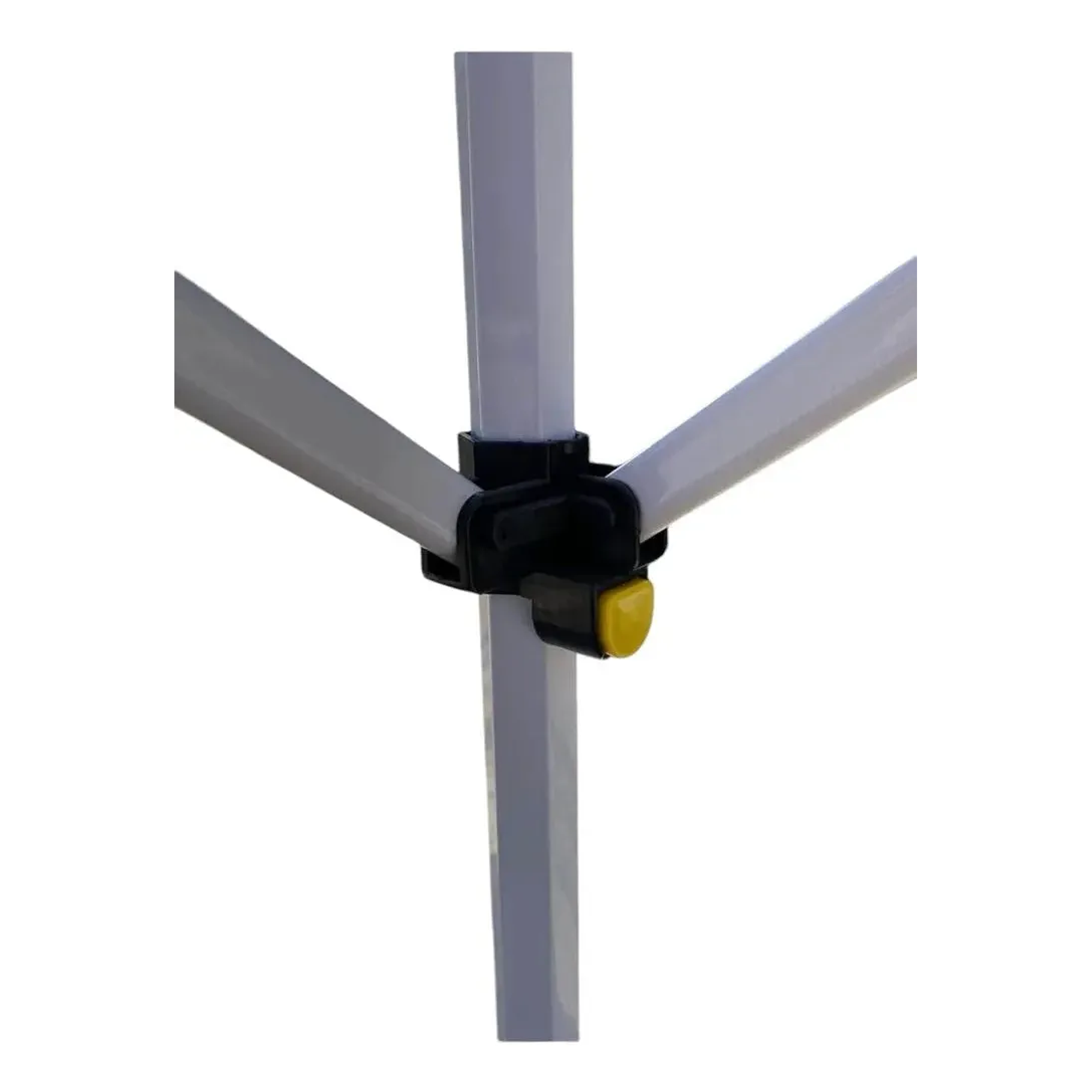 Toldo Plegable 3 X 3 Metros Impermeable Americano Resistente Reforzado Retráctil Color Azul Patas Blancas Toldo Duradero 3