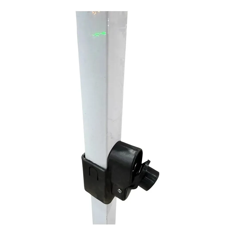 Toldo Plegable 3 X 3 Metros Impermeable Americano Resistente Reforzado Retráctil Color Azul Patas Blancas Toldo Duradero 4