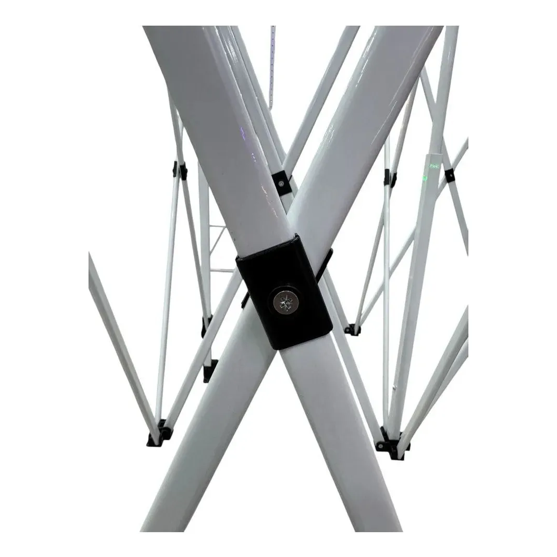 Toldo Plegable 3 X 3 Metros Impermeable Americano Resistente Reforzado Retráctil Color Azul Patas Blancas Toldo Duradero 5