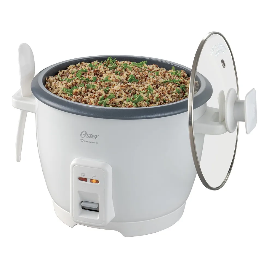 Arrocera Oster 7 Tazas Diamond Force Ckstrcb7dfwht Blanco 50 Hz 500w 1.26 Lts 1