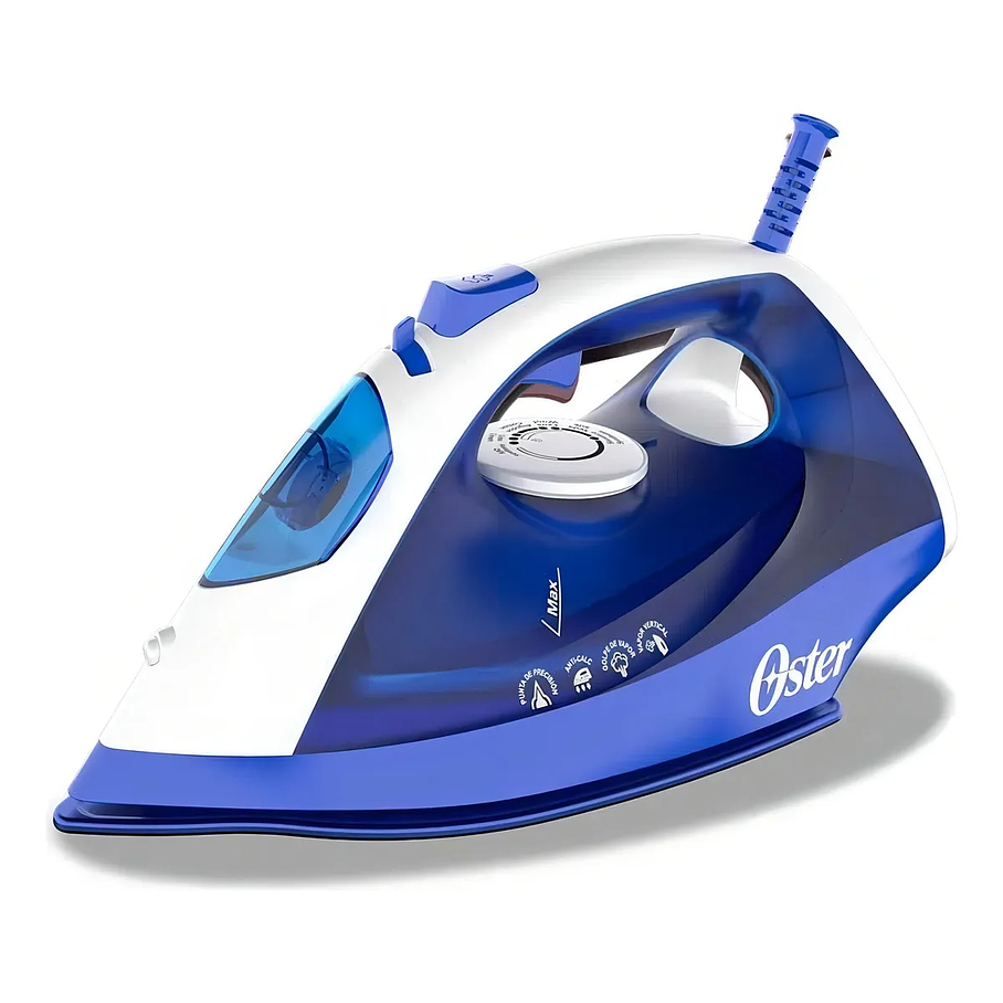 Placha Vapor Vaporizador Oster GCSTBS6003 Color Azul Con Suela Antiadherente 1