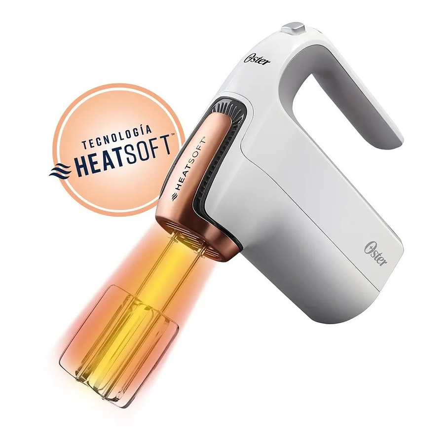 Batidora De Mano Oster® Tecnología Heatsoft Fpsthmamr Color Blanco Frecuencia 50 2