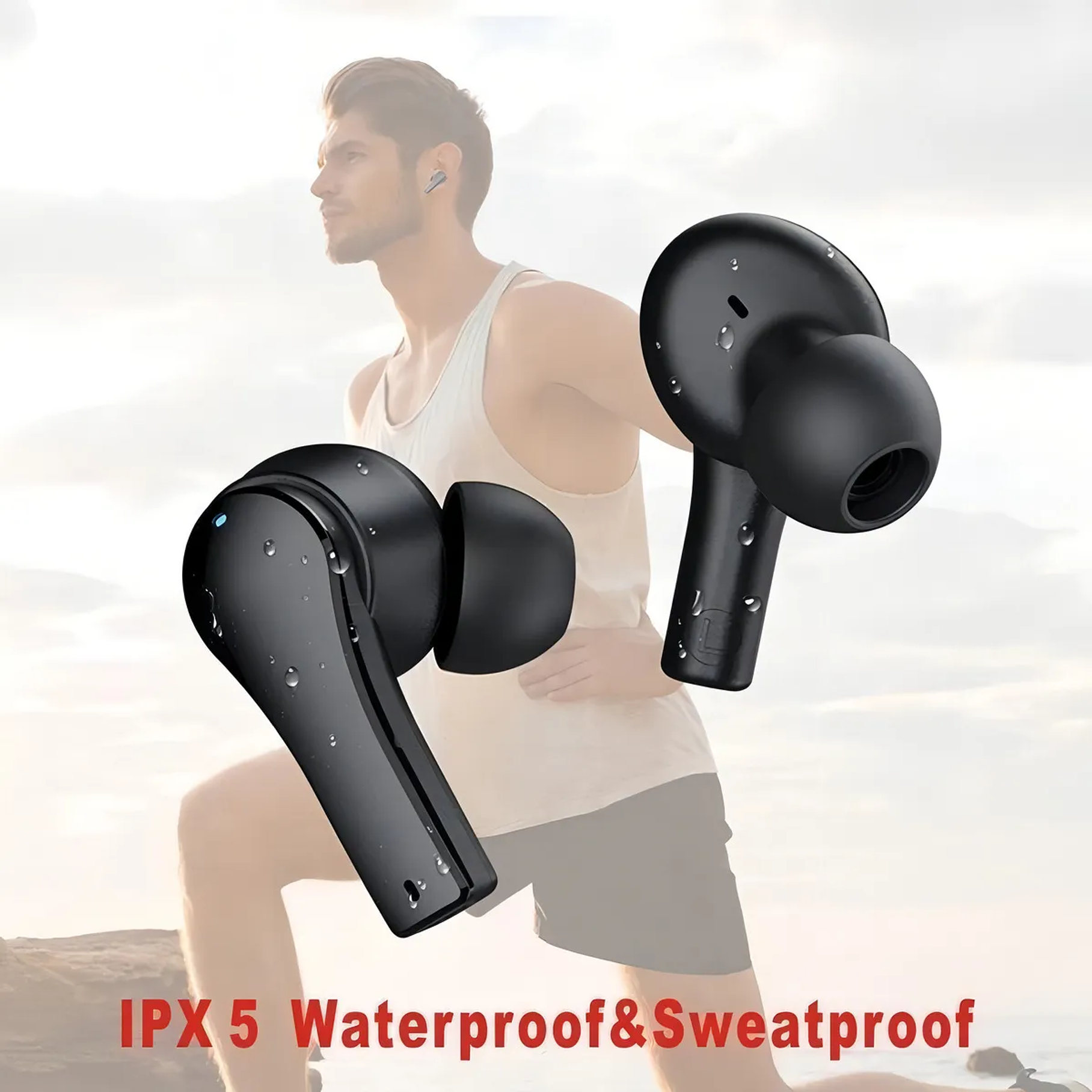 Audífono Bluetooth Lenovo Tws Qt82 Protección IPX5 Doble Micrófono 3
