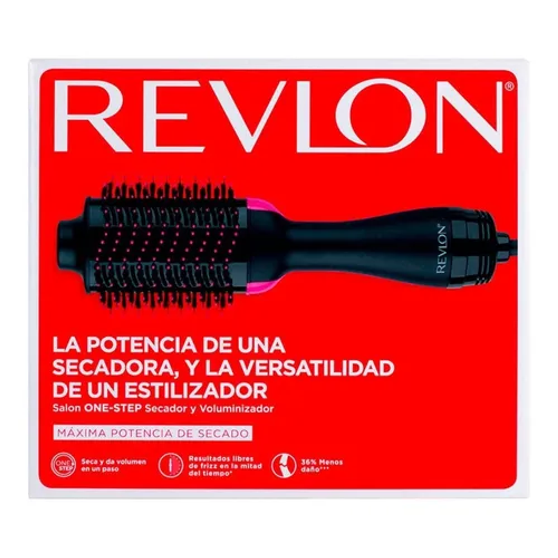 Cepillo Secador Alisador One Step Revlon - Edición Especial Salon Secador Y Voluminizador 8