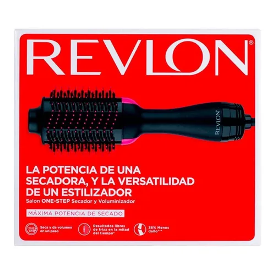 Cepillo Secador Alisador One Step Revlon - Edición Especial Salon Secador Y Voluminizador 8