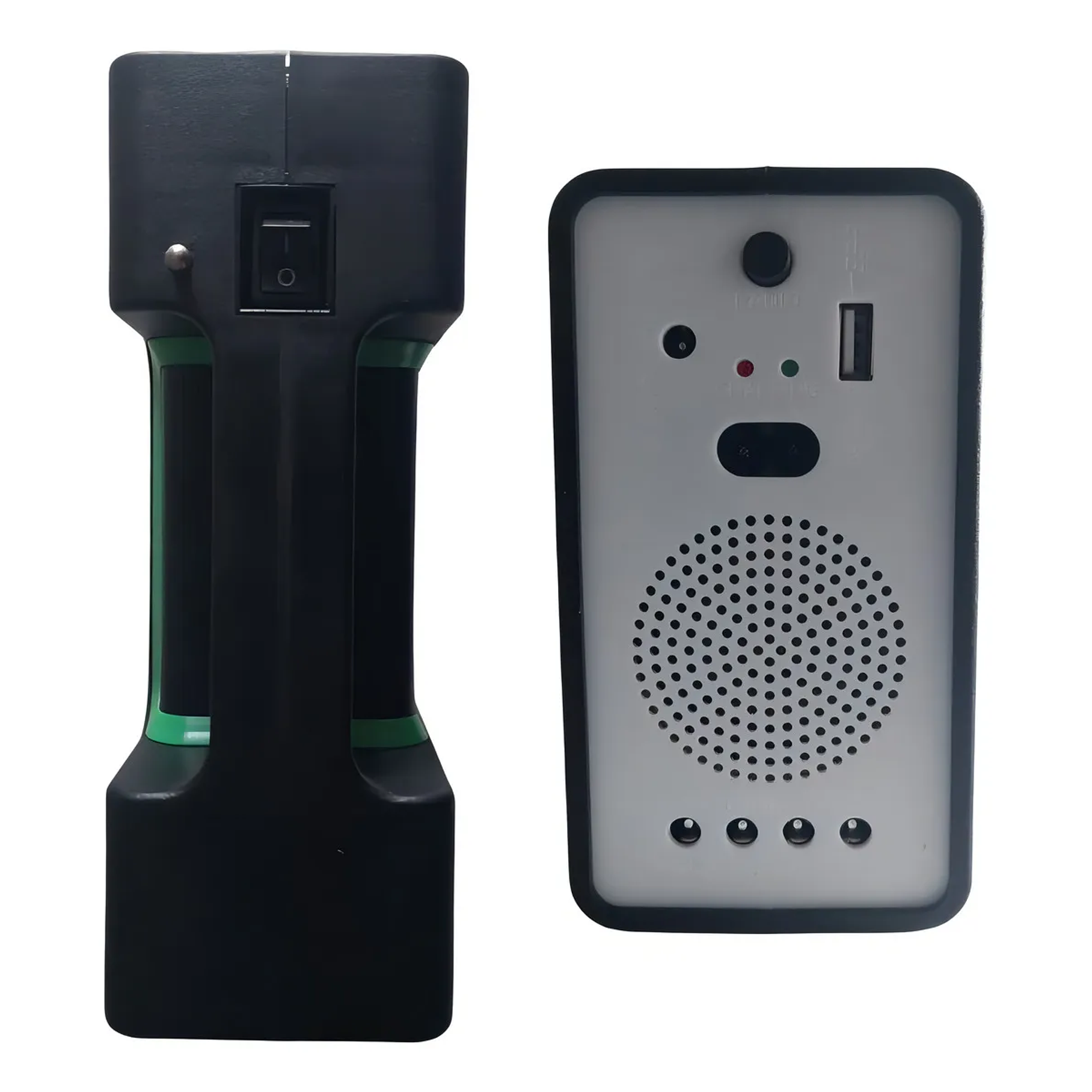 Kit Emergencia Camping Solar 3 Ampolletas Linterna+radio Mp3 Color Negro 7