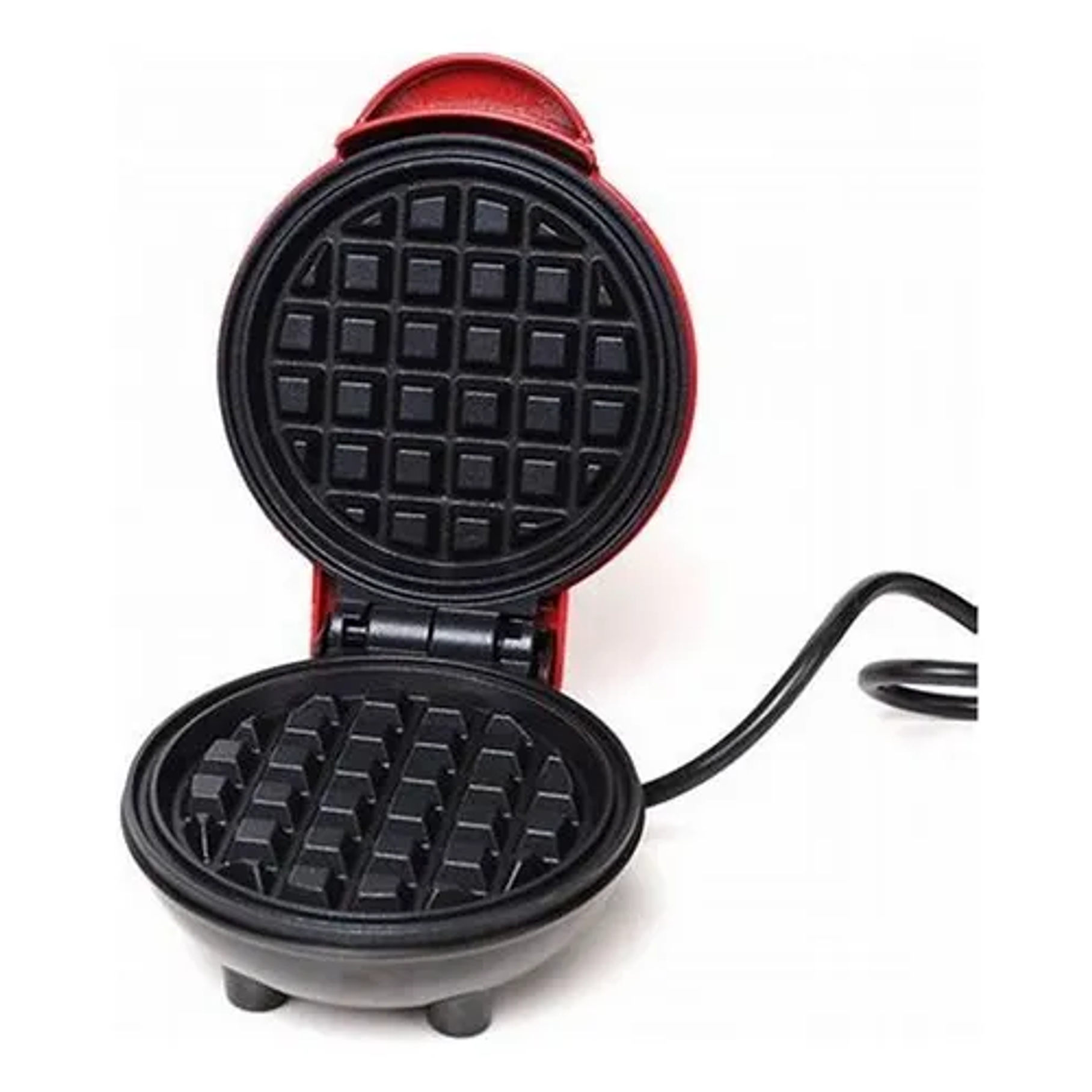 Mini Wafflera Redonda Waflera Para Reposteria Y Desayuno Redonda 4
