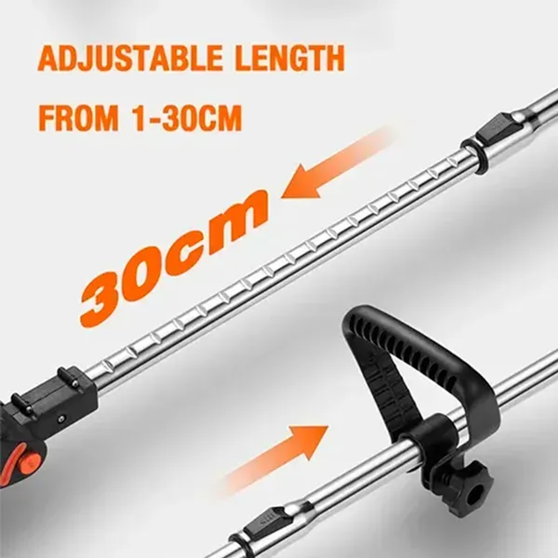 Cortador De Césped Inalámbrico Con Ruedas Para Jardín Negro O Manual Inalambrica 2 Baterias 4