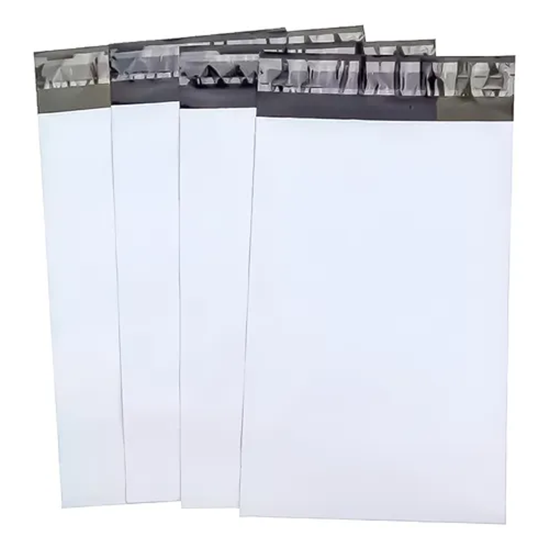 Pack 100 Bolsa Courier Compostable Embalaje Adhesivo 50*70cm Color Blanco 2