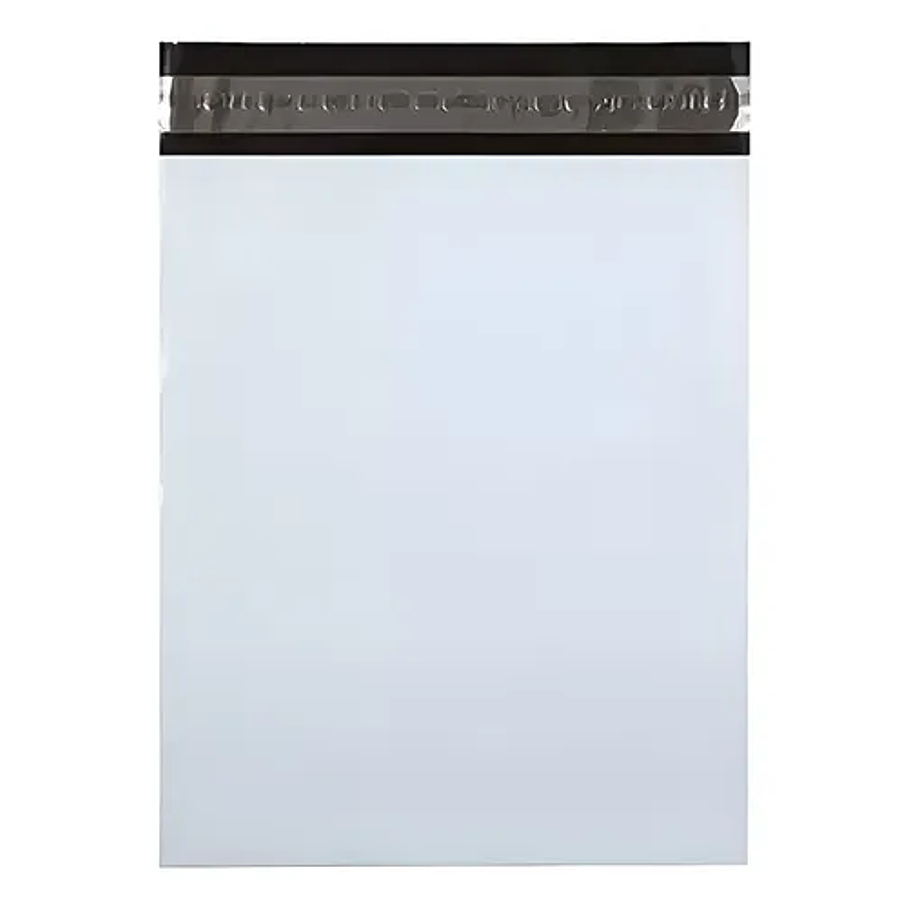 Pack 100 Bolsa Courier Compostable Embalaje Adhesivo 50*70cm Color Blanco 3