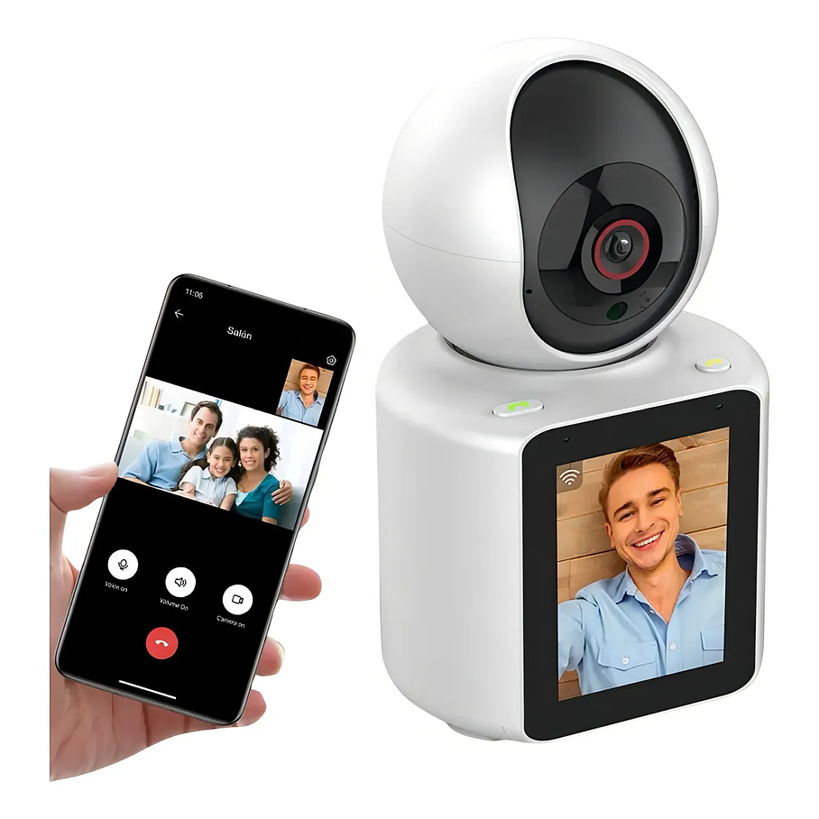Monitor Bebe Camara Ip Seguridad Vigilancia Niños Wifi Video Llamadas Detección De Movimiento Y Llanto 1