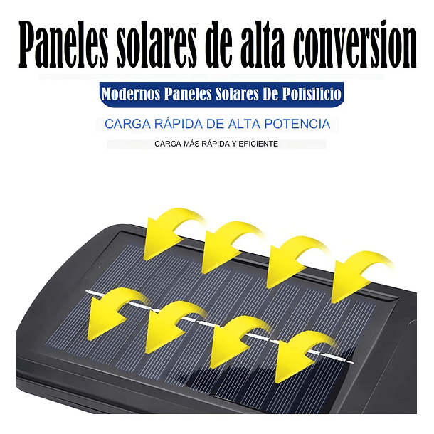 Foco Led Solar Chip 60 Cob 60w + 3 Fases F-211 Jortan 8