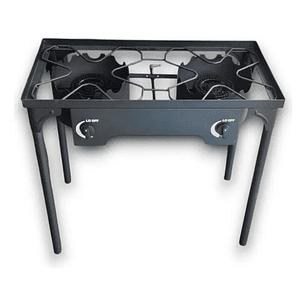 Fogon En Altura Fogon De Alta Presion Doble Cocinilla Y02 + Kit De Instalación