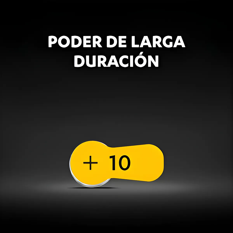 Pila Para Audífonos Duracell Tamaño 10 X6 Unidades Pack  2
