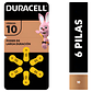 Pila Para Audífonos Duracell Tamaño 10 X6 Unidades Pack  - Miniatura 1