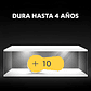 Pack 60 Pilas Duracell Audífono Tamaño 10 Pilas Audio - Miniatura 3