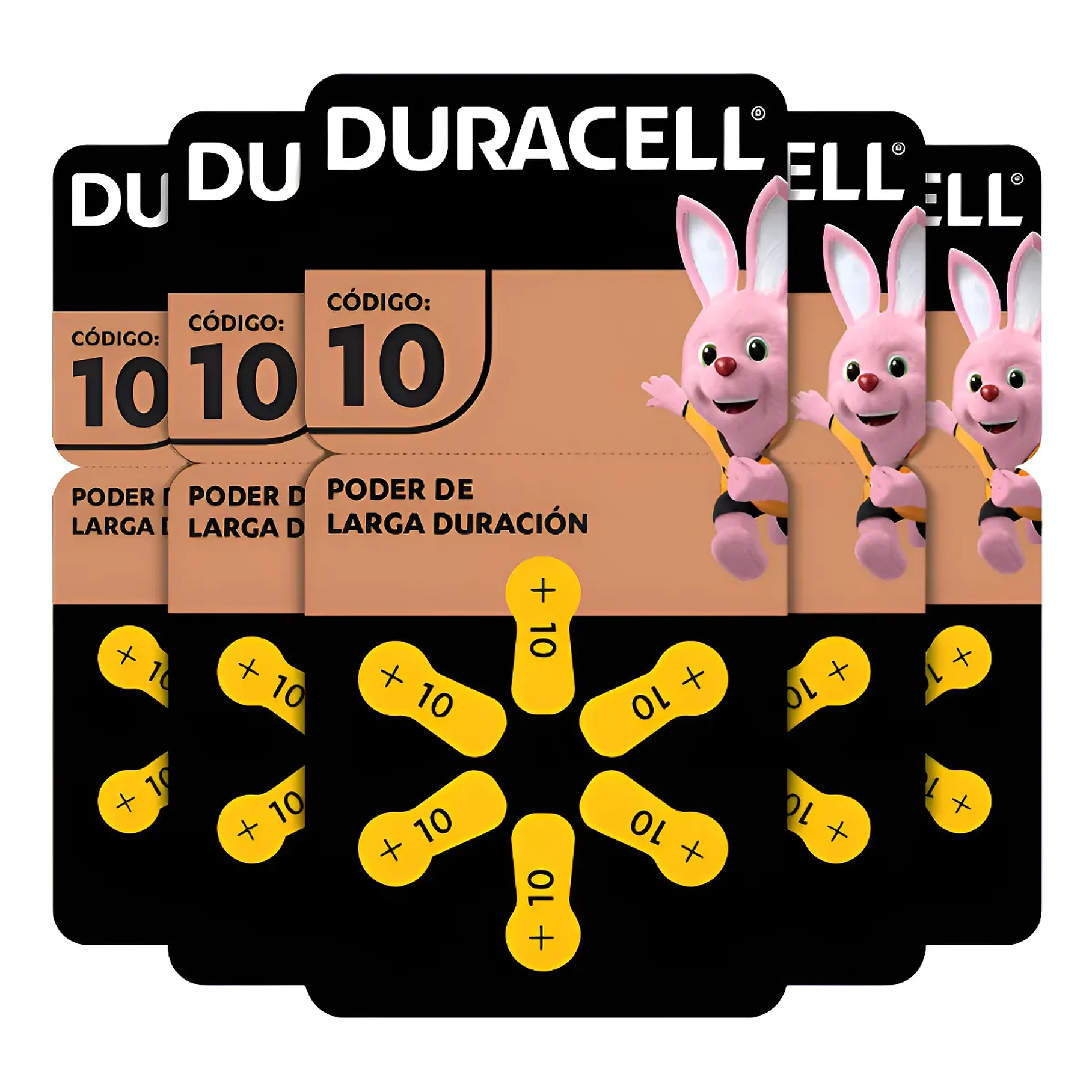 Pack 60 Pilas Duracell Audífono Tamaño 10 Pilas Audio 2