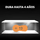 Pack 60 Pilas Duracell Auditivas Zinc-air #13 Pilas De Audio - Miniatura 3