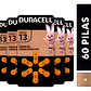 Pack 60 Pilas Duracell Auditivas Zinc-air #13 Pilas De Audio - Miniatura 1