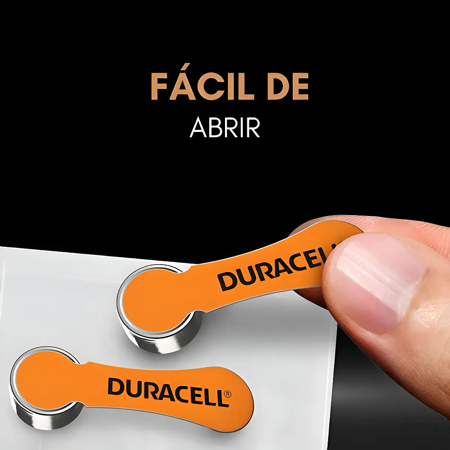 Pila Duracell Para Audífonos Tamaño 13, (6 Pilas Auditivas) 4