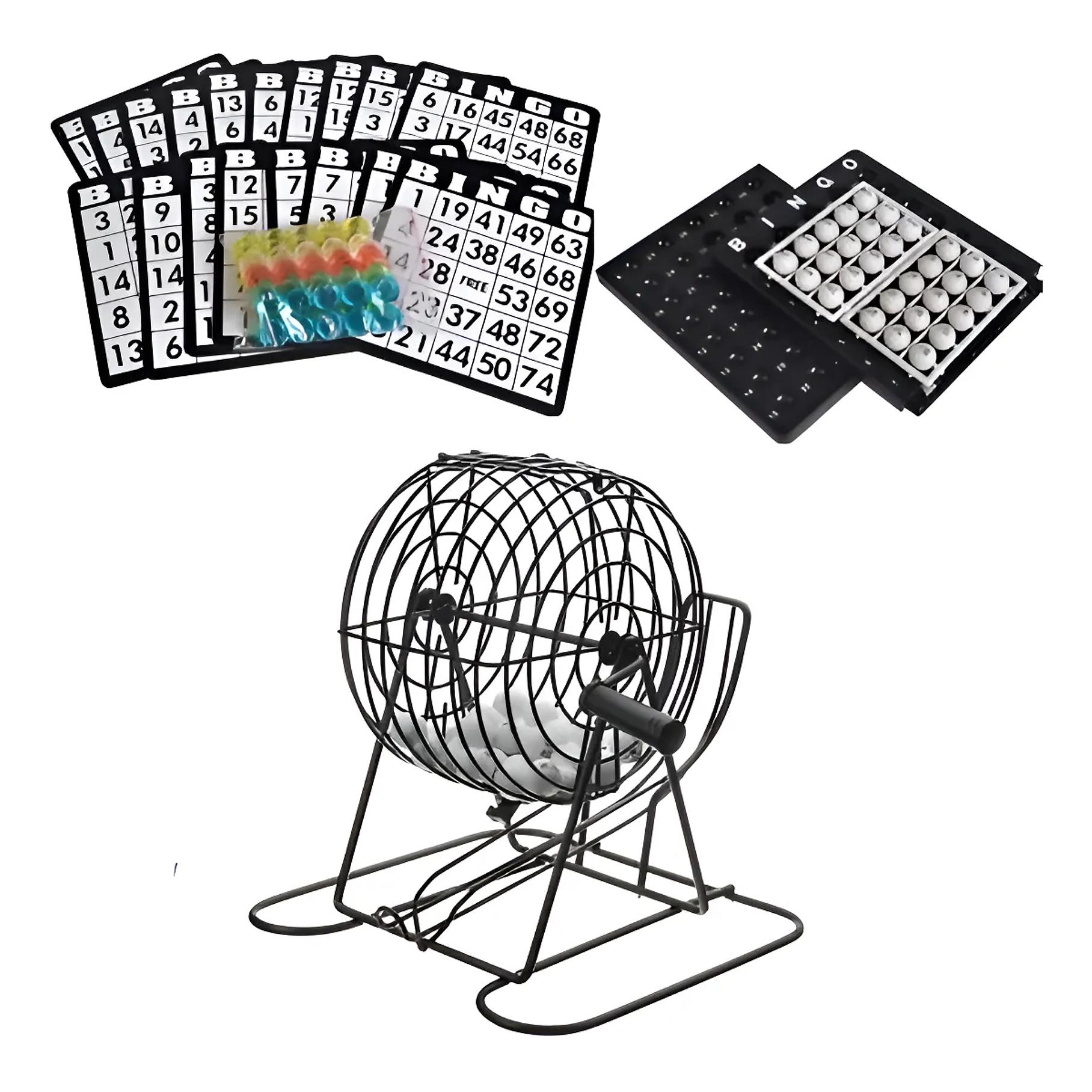 Bingo Juego de Mesa Lota Completo Tombola Juego Bingo Completo 2