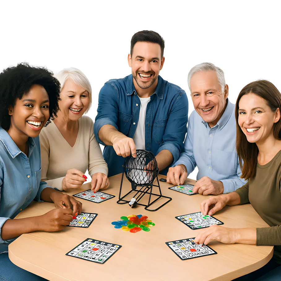 Bingo Juego de Mesa Lota Completo Tombola Juego Bingo Completo 6