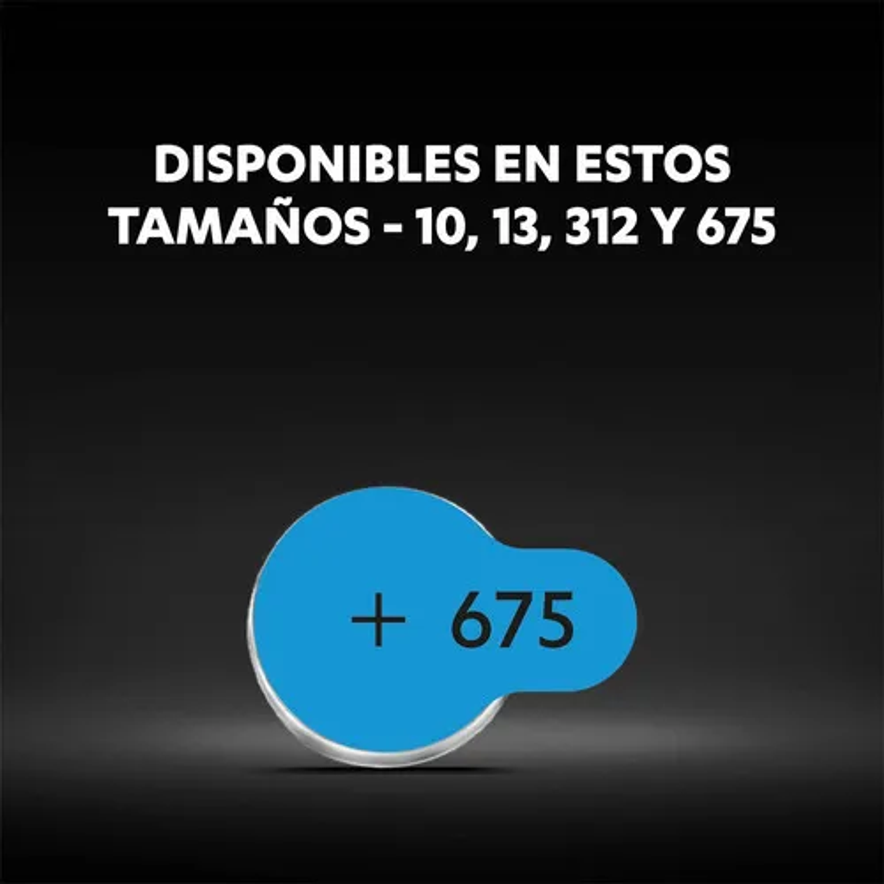 Pila Duracell Para Audífonos Tamaño 675, (6 Pilas Auditivas) 3