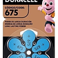 Pila Duracell Para Audífonos Tamaño 675, (6 Pilas Auditivas) - Miniatura 1
