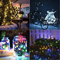 Pack 3 Unidades Guirnalda Solar Led 10mts Multicolor 100 Luces Decoración Exterior Navidad Árbol Navideño - Miniatura 2
