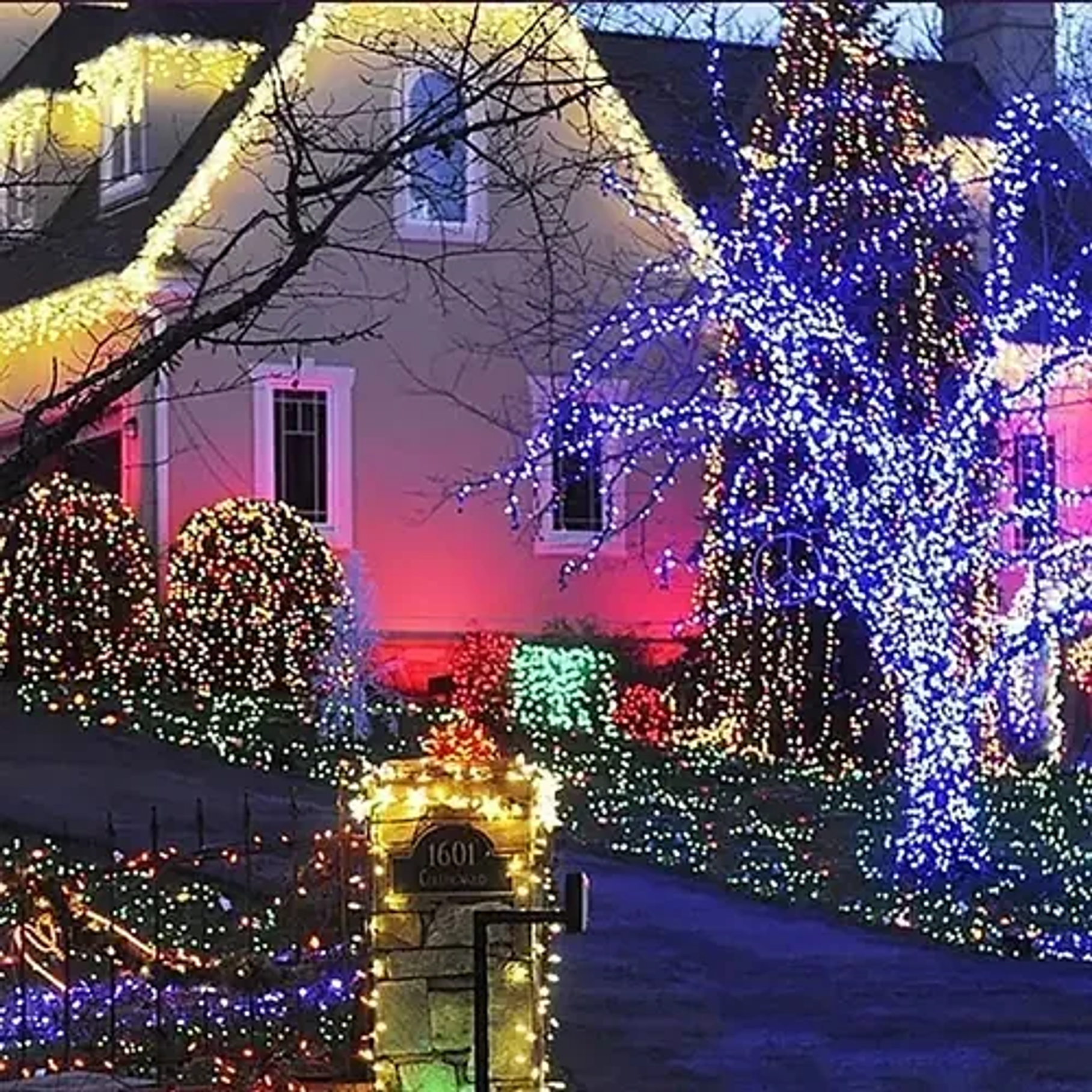 Pack 3 Unidades Guirnalda Solar Led 10mts Multicolor 100 Luces Decoración Exterior Navidad Árbol Navideño 3