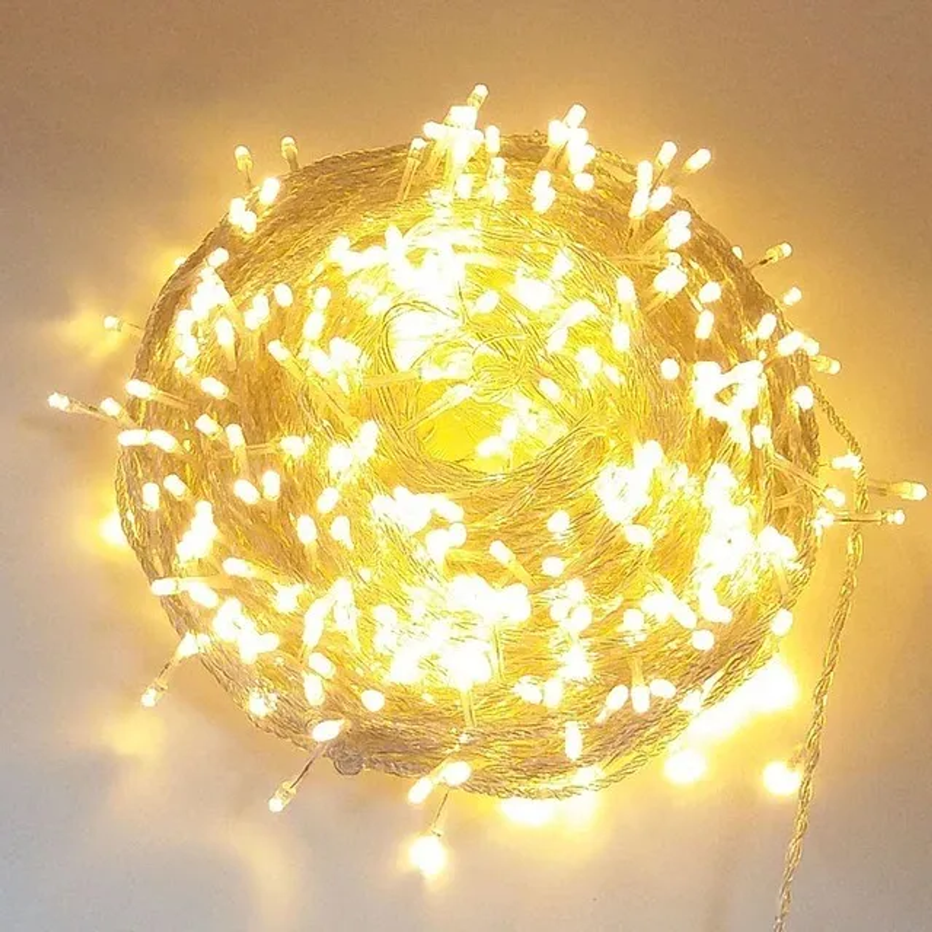 Luces Guirnalda Cortina De Luces Navidad 3x2 Mts 180 Led Amarillas Cascada Color De Las Luces Amarillo 2rl Corriente Decoración Navideña 7