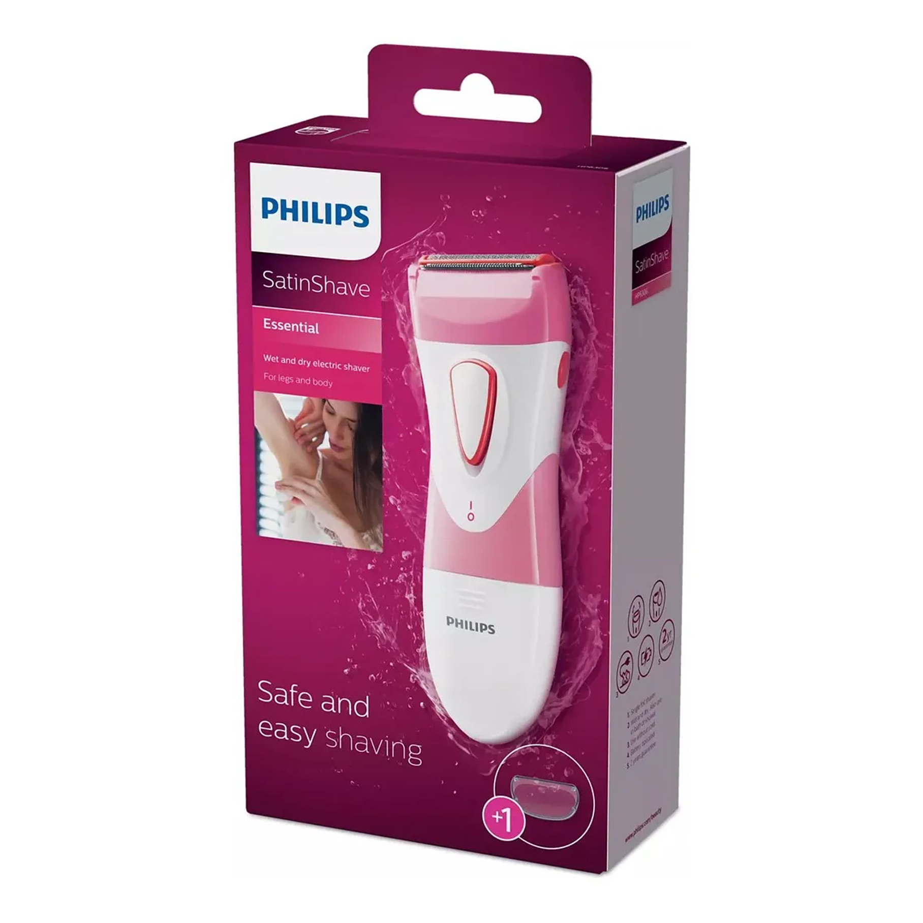 Afeitadora Eléctrica Philips Hp6306/00 Uso En Seco Y Húmedo 4