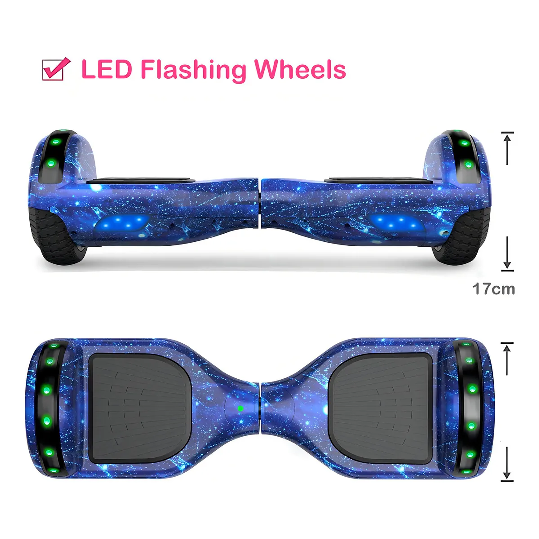 Smart Balance Scooter Patineta Eléctrica Bluetooth  Patineta Para Niños 120 Kg Musica Bluetooth 6