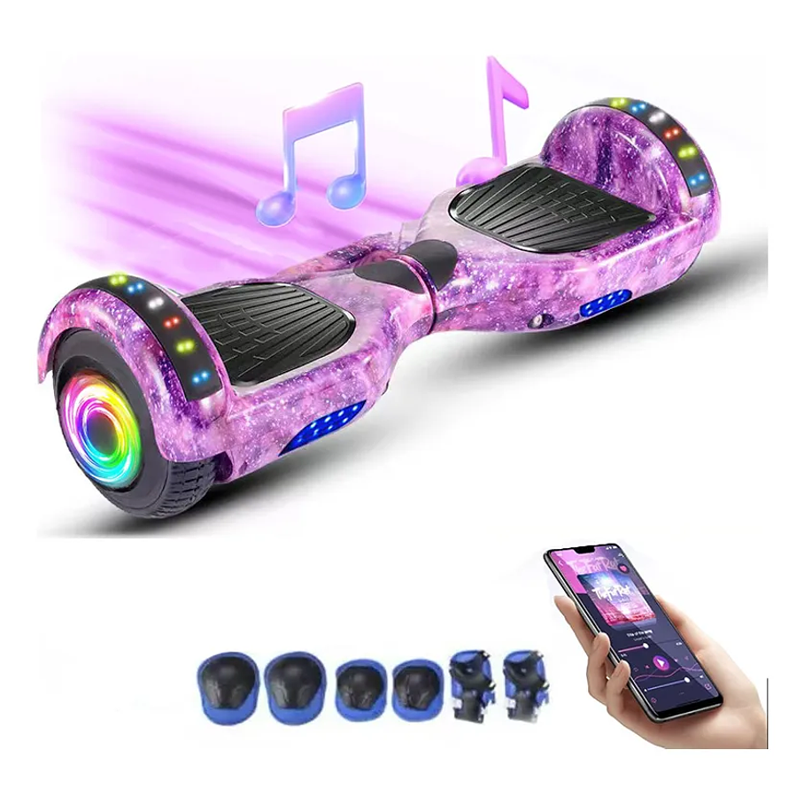 Smart Balance Scooter Patineta Eléctrica Bluetooth  Patineta Para Niños 120 Kg Musica Bluetooth 7