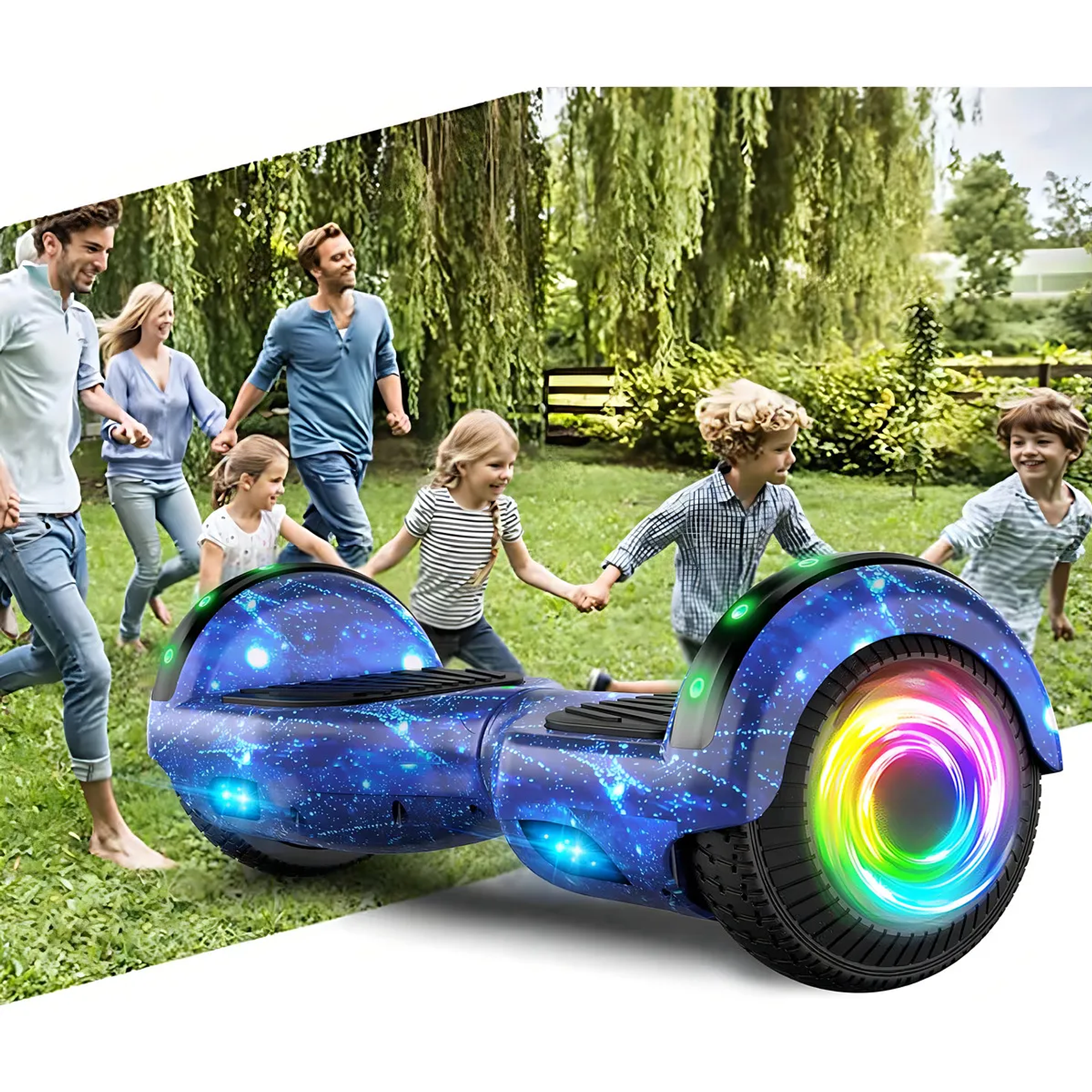 Smart Balance Scooter Patineta Eléctrica Bluetooth  Patineta Para Niños 120 Kg Musica Bluetooth 9